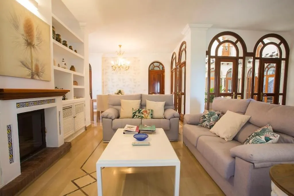 Andalusian Villa On The Sea And The Bay Of Malaga