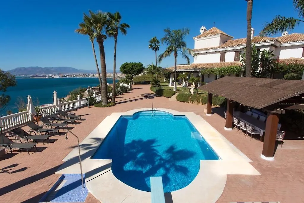 Andalusian Villa On The Sea And The Bay Of Malaga Spain
