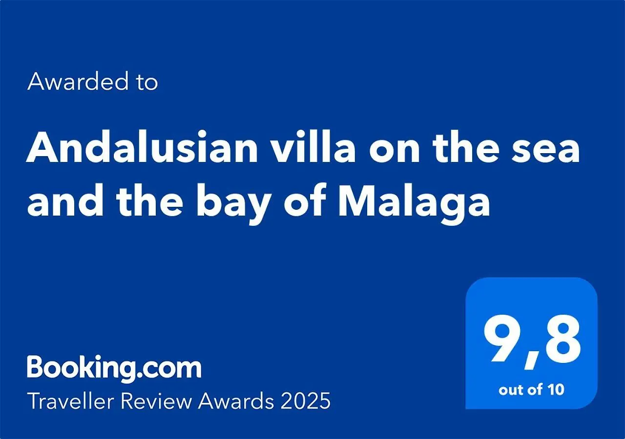 Andalusian Villa On The Sea And The Bay Of Malaga
